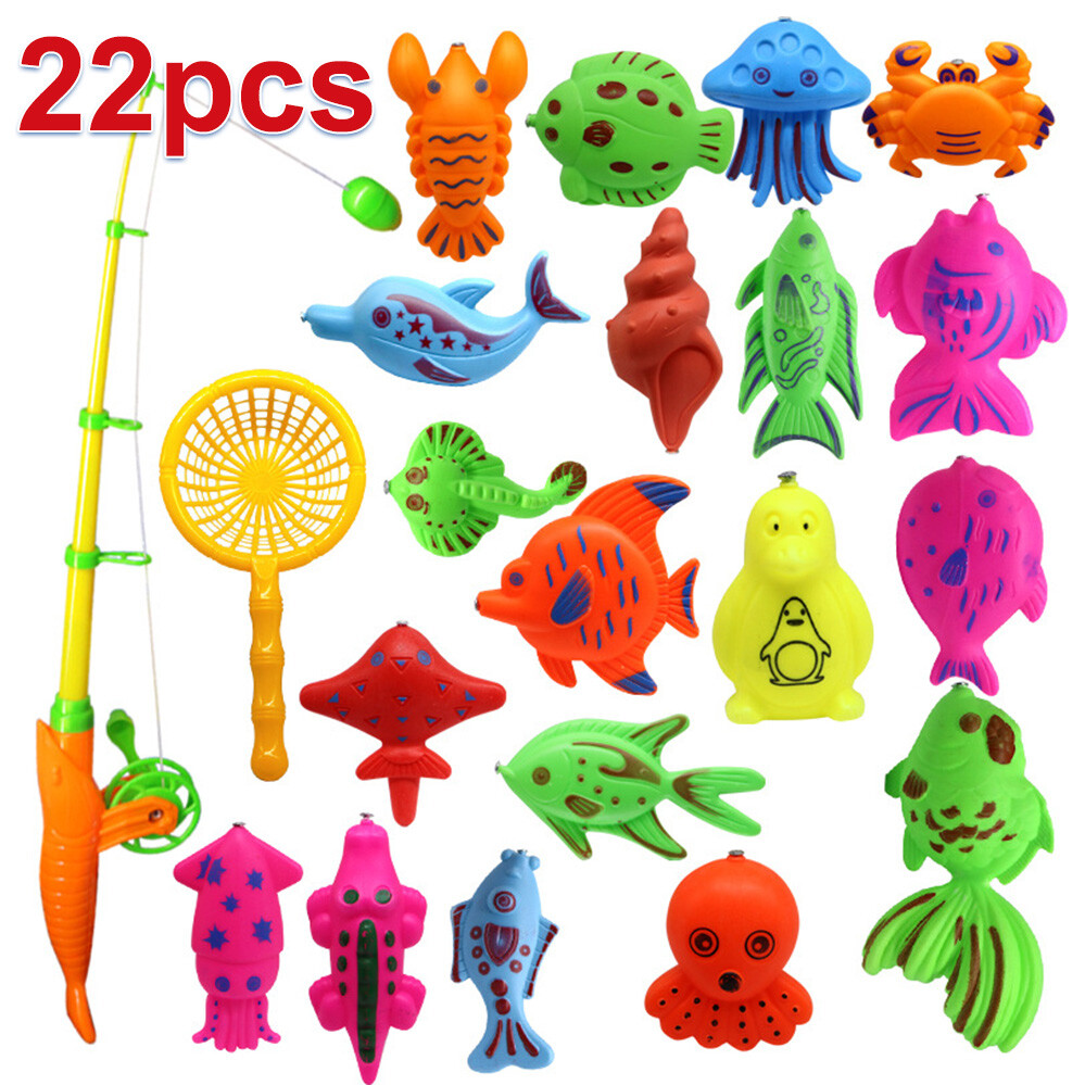 kids magnetic fishing rod